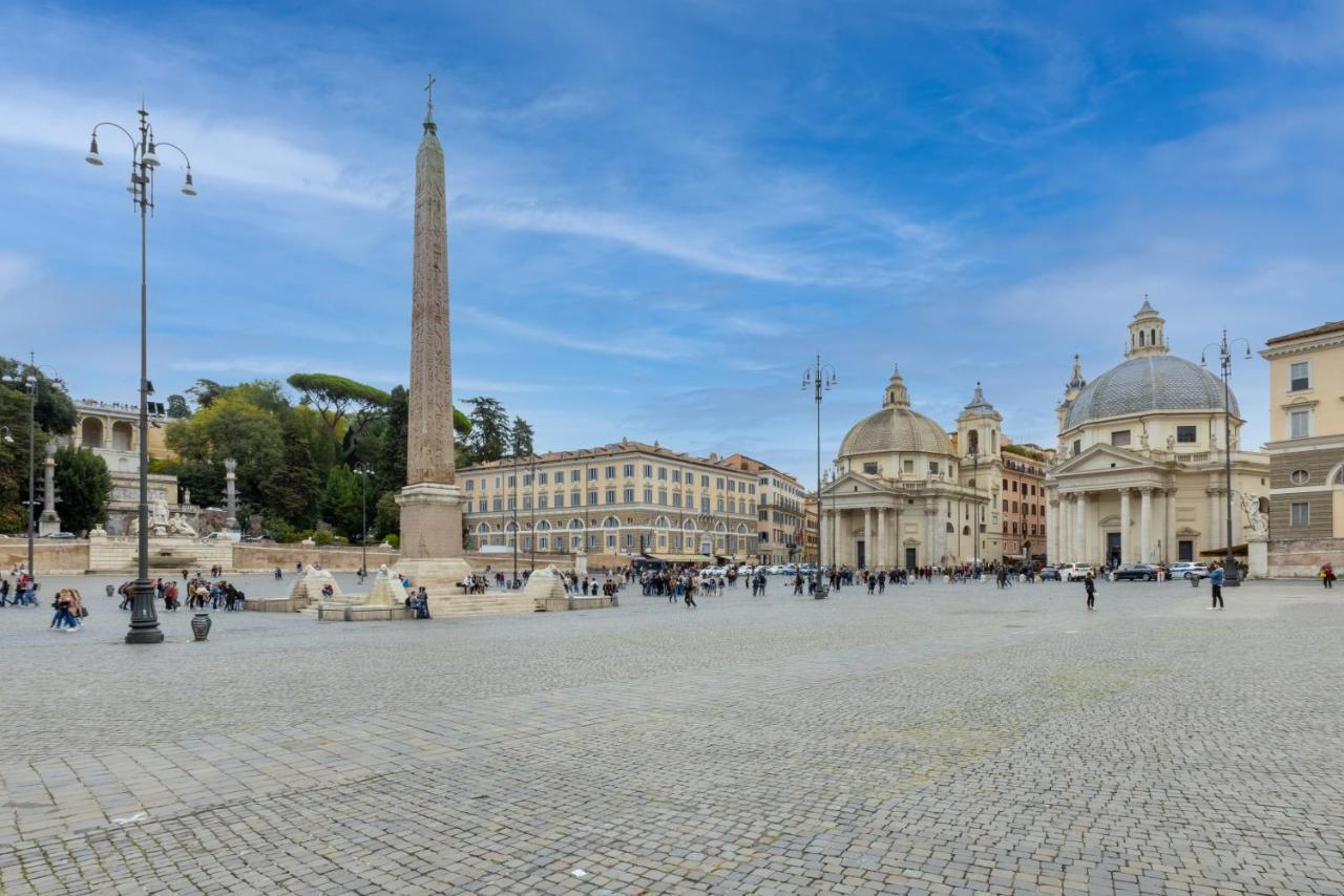 [PIAZZA DEL POPOLO 5 STELLE ] Appartamento Elegante Roma Exterior foto
